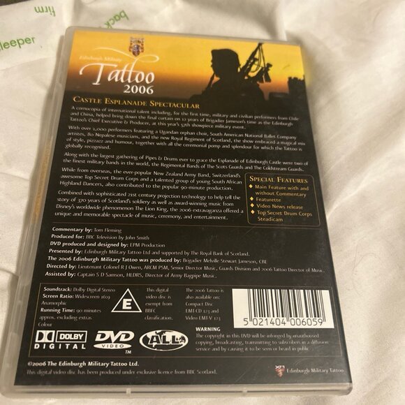 Edinburgh Military Tattoo 2006 (DVD) BBC Television Royal Bank of Scotland RBS - Picture 5 of 8